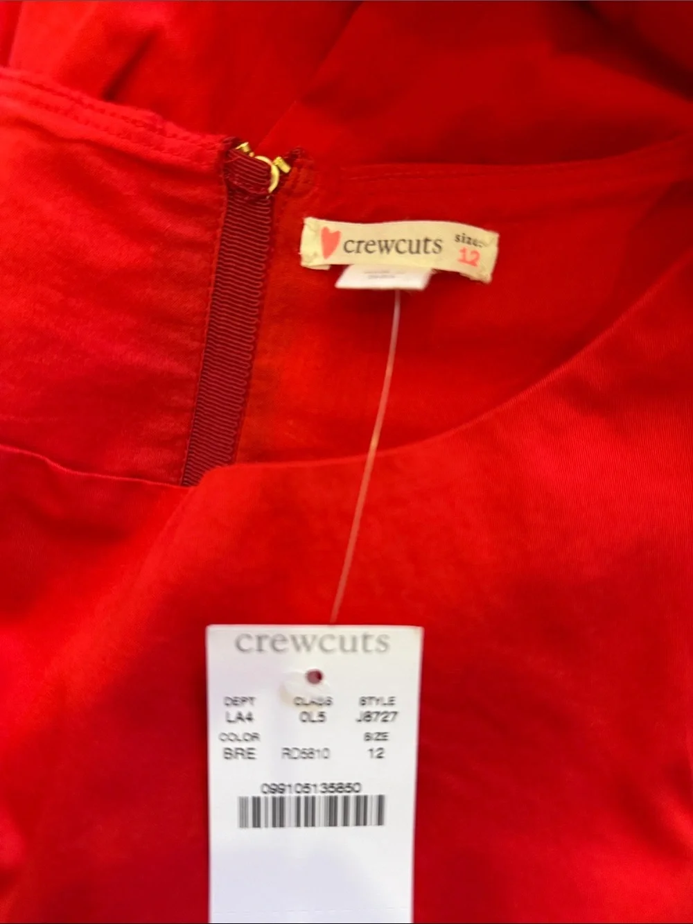 Crewcuts girls red